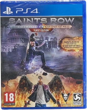 Saints Row 4 Gat Out of Hell Ps4