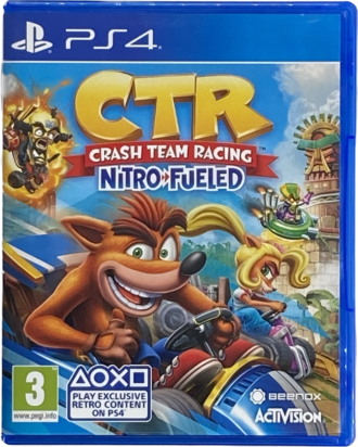 Crash Team Racing CTR Nitro Fueled Ps4