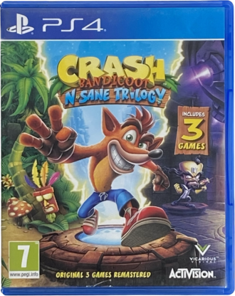 Crash Bandicoot Insane Trilogy Ps4