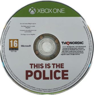This is the Police Xbox One