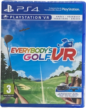 Everybodys Golf VR PSVR Ps4