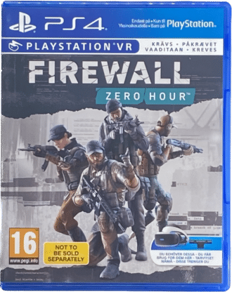 Firewall Zero Hour PSVR Ps4
