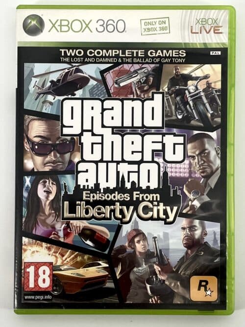 Grand Theft Auto Episodes from Liberty City Xbox 360