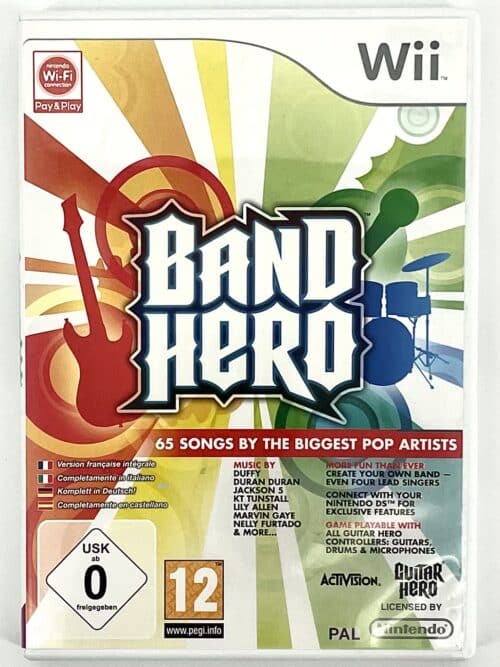 Band Hero Wii
