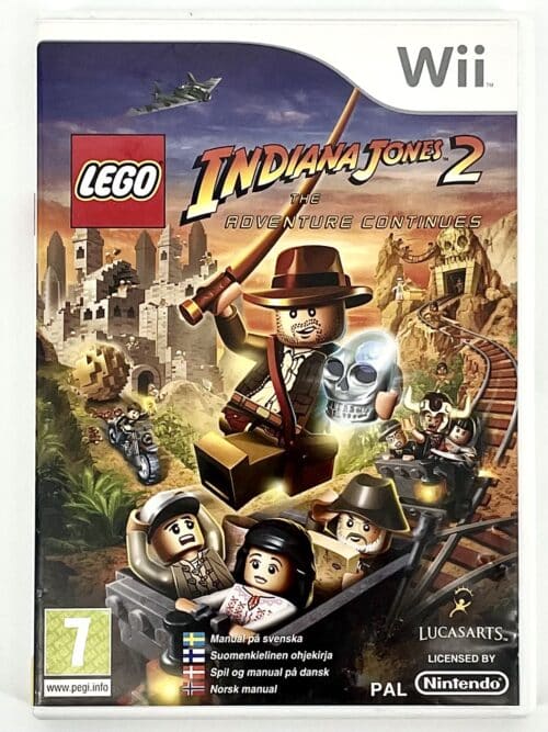 Lego Indiana Jones 2 The Adventure Continues Wii