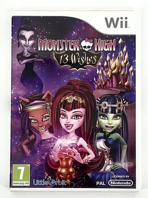 Moster High 13 Wishes Wii