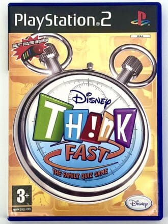 Disney Th!nk Fast Ps2