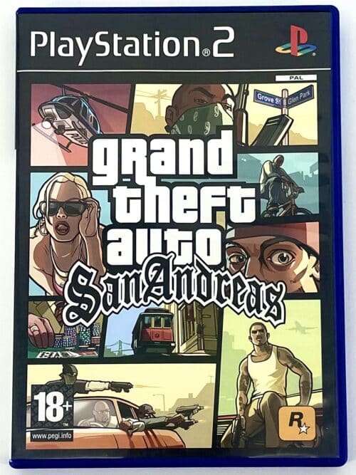 Grand Theft Auto: San Andreas Ps2