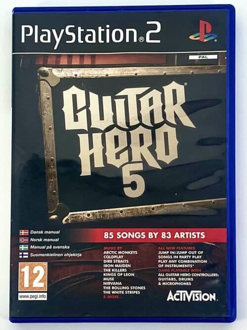 Guitar Hero 5 Ps2