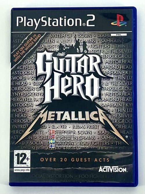 Guitar Hero Metallica Ps2