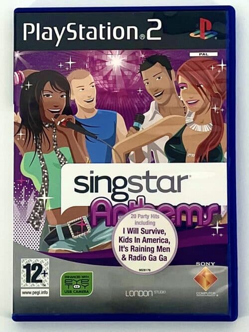 SingStar Anthems Ps2