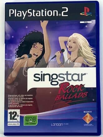 SingStar Rock Ballads Ps2