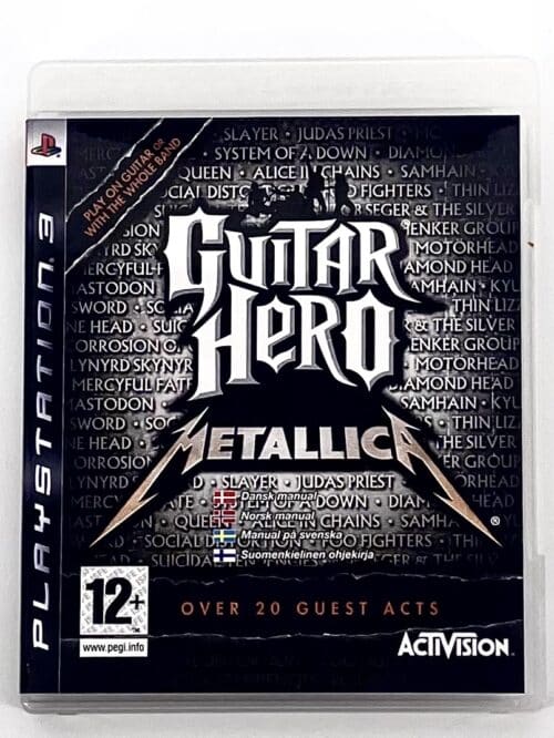Guitar Hero Metallica Ps3