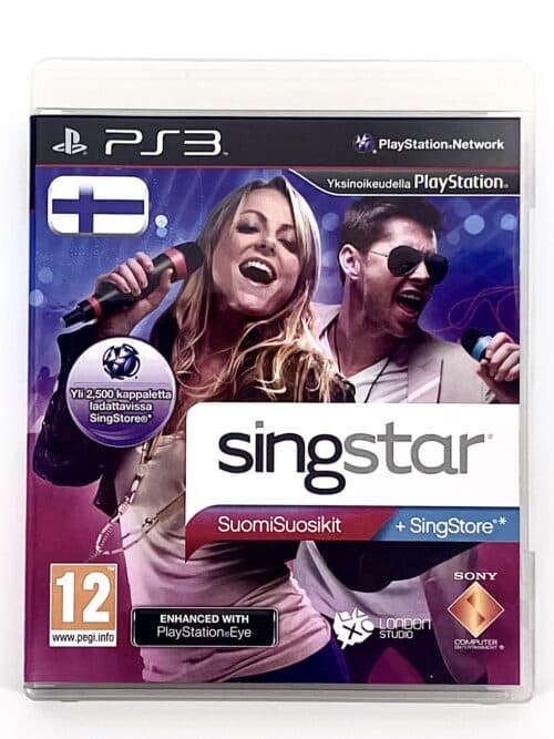 SingStar SuomiSuosikit Ps3