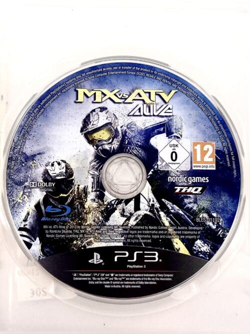 MX vs ATV Alive Ps3