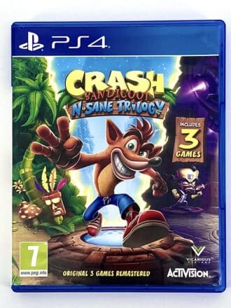 Crash Bandicoot Insane Trilogy Ps4