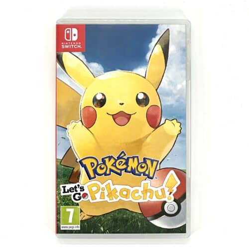 Pokémon Lets Go Pikachu Switch
