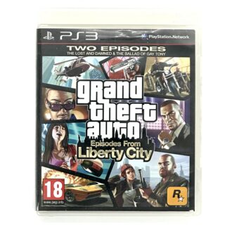 GTA Episodes From Liberty City CIB Ps3