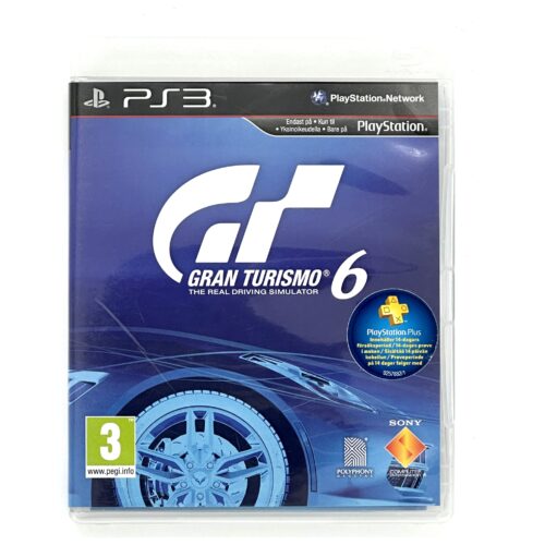 Gran Turismo 6 CIB Ps3