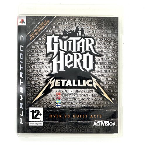 Guitar Hero Metallica CIB Ps3