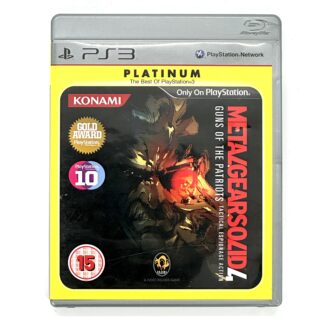 Metal Gear Solid 4 Guns of the Patriots CIB Ps3