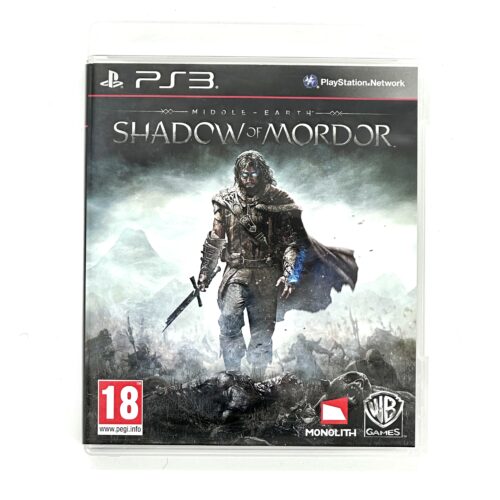 Middle Earth Shadow of Mordor CIB Ps3