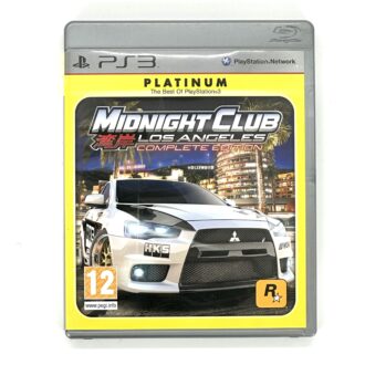 Midnight Club Los Angeles Complete Edition CIB Ps3