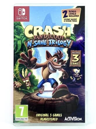 Crash Bandicoot N Sane Trilogy Switch