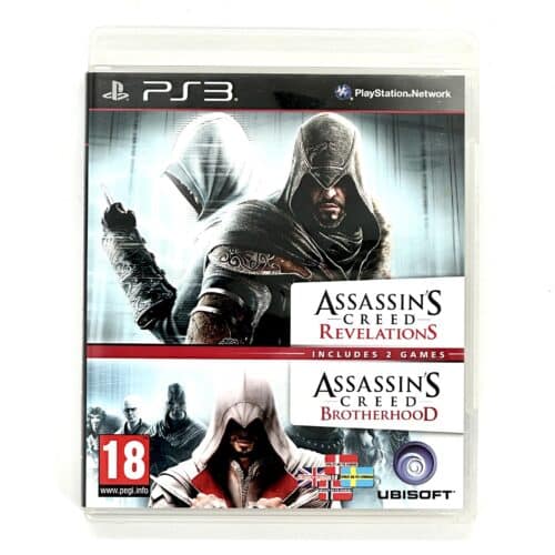 Assassins Creed Brotherhood + Assassins Creed Revelations CIB Ps3