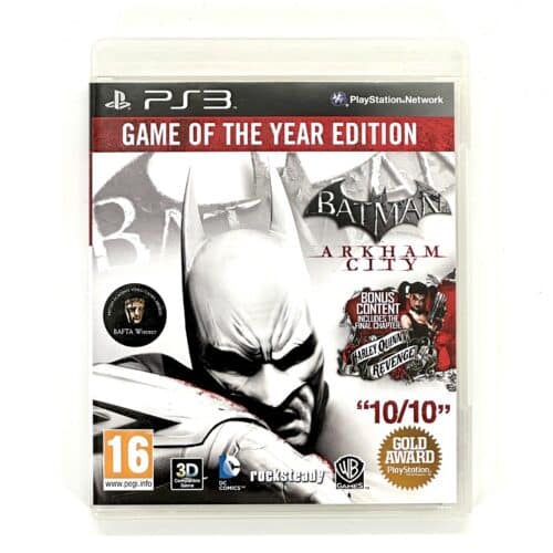 Batman Arkham City Game of the Year CIB Ps3