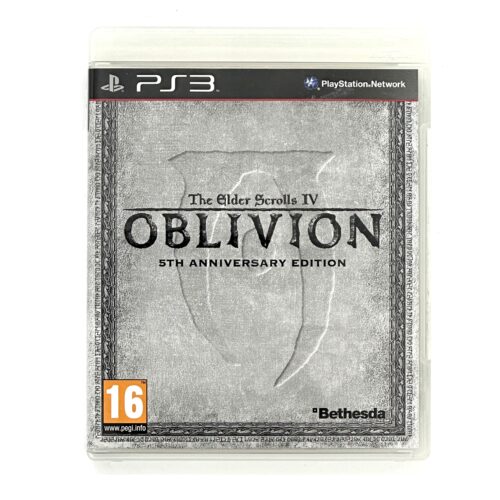 The Elder Scrolls IV Oblivion 5th Anniversary Edition CIB Ps3