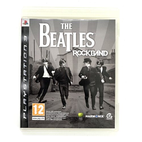 Rock Band the Beatles CIB Ps3