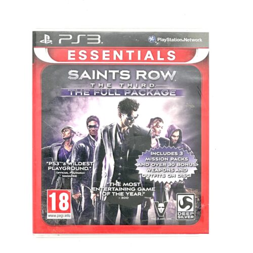 Saints Row 3 the Full Package Ps3