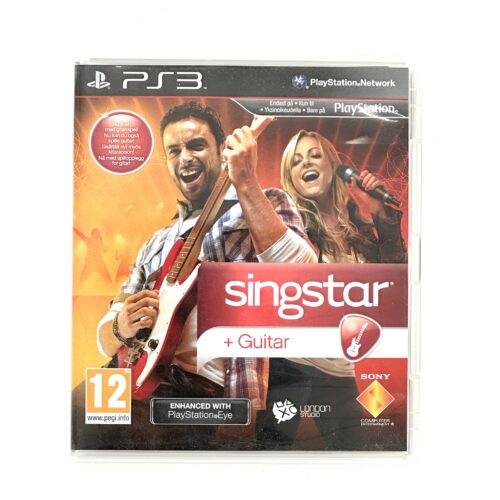 Singstar Guitar CIB Ps3