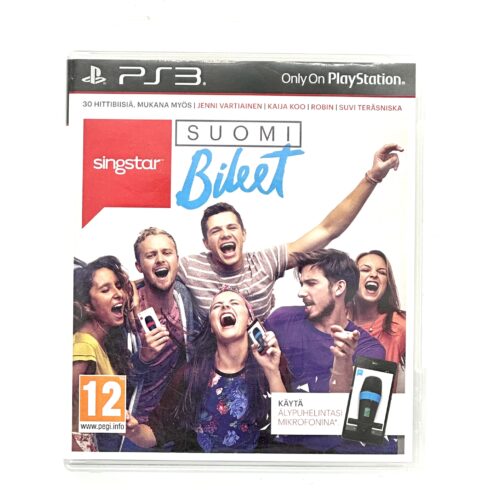 Singstar Suomibileet CIB Ps3