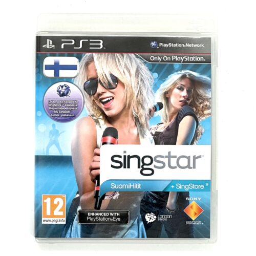 Singstar Suomihitit CIB Ps3
