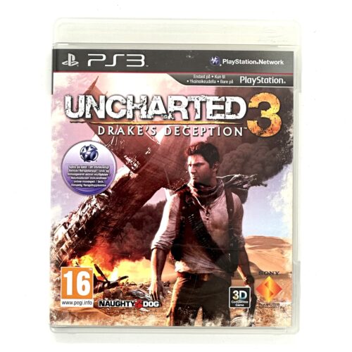 Uncharted 3 Drakes Deception CIB Ps3