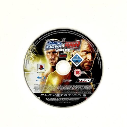 WWE Smack Down vs Raw 2009 loose Ps3