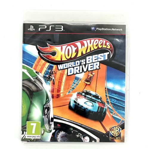 Hot Wheels Worlds Best Driver CIB Ps3