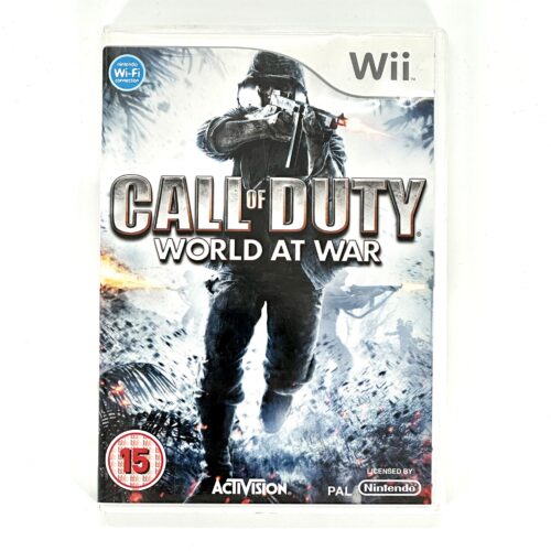 Call of Duty World at War CIB Wii