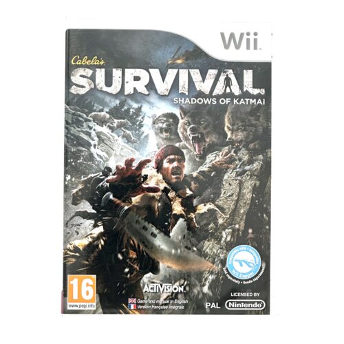 Cabelas Survival Shadows of Katmai CIB Wii