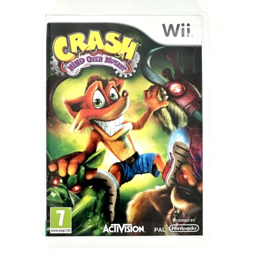 Crash Mind Over Mutant CIB Wii