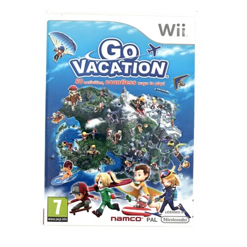 Go Vacation CIB Wii