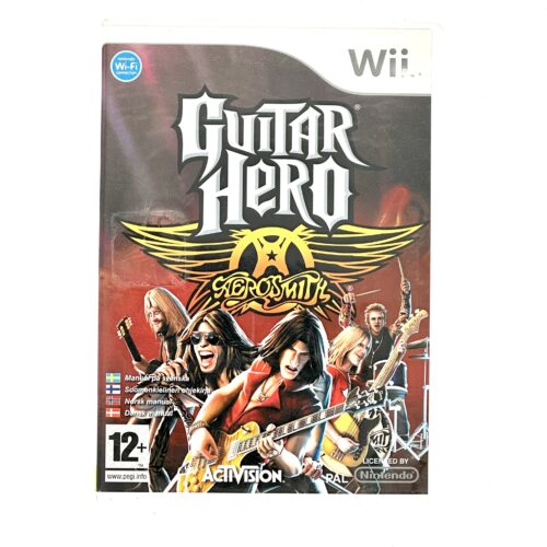 Guitar Hero Aerosmith CIB Wii