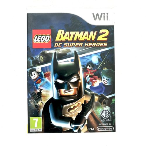 Lego Batman 2 DC Super Heroes CIB Wii