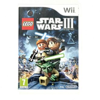 Lego Star Wars 3 the Clone Wars CIB Wii