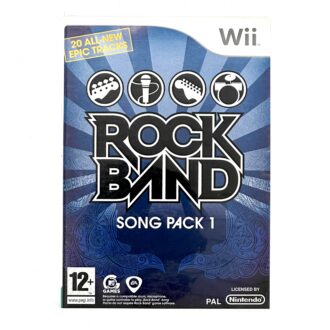 Rockband Songpack Vol 1 CIB Wii