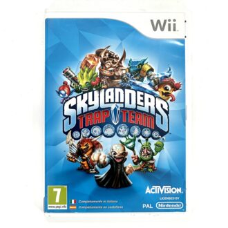 Skylanders Trap Team italia/espanja Wii pelkkä peli