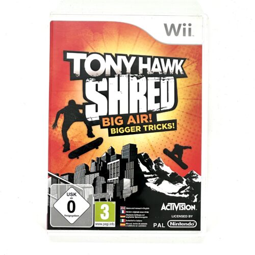 Tony Hawk Shred CIB Wii pelkkä peli