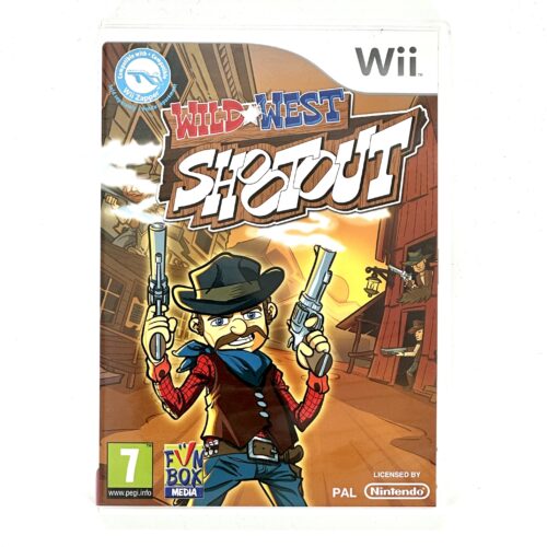 Wild West Shootout CIB Wii